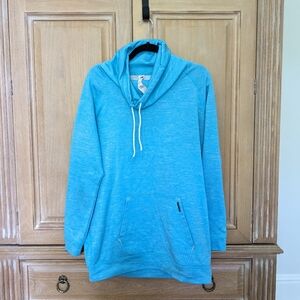 New Balance Turquoise Blue Tunic Sweatshirt
